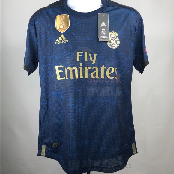 🚨 Eden Hazard Real Madrid Away UEFA Soccer Jersey - Picture 4 of 9